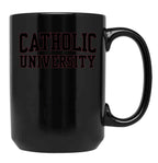 Catholic UNIVERSITY of America Black Coffee Mug, Gift Coffee Mug