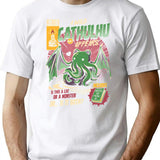 Cathulhu T-Shirt for Men & Women, T-Shirts Graphic Tee - White