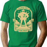 Cave Of The Past T-Shirt for Men & Women, T-Shirts Graphic Tee - Green