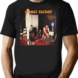 Ccr - Cosmos Factory T-Shirt for Men & Women, T-Shirts Graphic Tee - Black