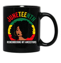 Celebrate Juneteenth Black Coffee Mug - Black