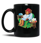 Celestial Seasoning Sleepytime Tea Bear Black Coffee Mug, Gift Coffee Mug