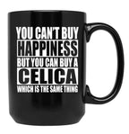 Celica Black Coffee Mug, Gift Coffee Mug