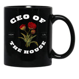 Ceo Of The House Sarcastic Mom Saying Black Coffee Mug, Gift Coffee Mug - Black
