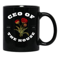 Ceo Of The House Sarcastic Mom Saying Black Coffee Mug, Gift Coffee Mug - Black