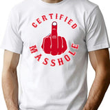 Certified Masshole Premium Heavyweight Cotton T-Shirt - White