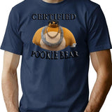 Certified Pookie Bear  Premium Heavyweight Cotton T-Shirt - Navy