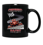 Certified Racist (2) Black Coffee Mug, Gift Coffee Mug - Black