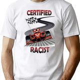 Certified Racist (2) Premium Heavyweight Cotton T-Shirt - White