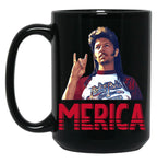 Cgraphic Joe Dirt Merica Fan Art Gift Men Women Black Coffee Mug