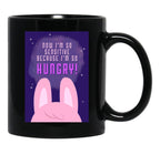 Changbin Hungry Dwaekki Stray Kids Skzoo Skz Black Coffee Mug, Gift Coffee Mug - Black