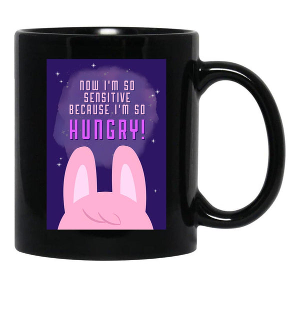 Changbin Hungry Dwaekki Stray Kids Skzoo Skz Black Coffee Mug, Gift Coffee Mug - Black