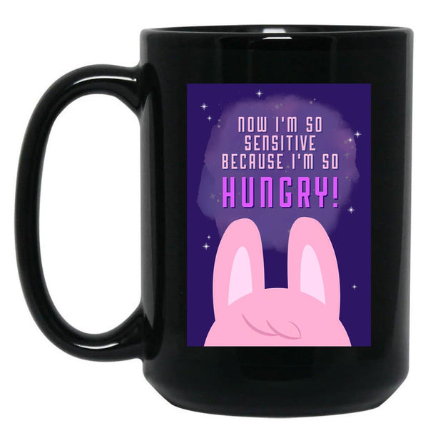 Changbin Hungry Dwaekki Stray Kids Skzoo Skz Black Coffee Mug, Gift Coffee Mug - Black
