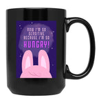Changbin Hungry Dwaekki Stray Kids Skzoo Skz Black Coffee Mug, Gift Coffee Mug