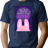 Changbin Hungry Dwaekki Stray Kids Skzoo Skz Premium Heavyweight Cotton T-Shirt - Navy