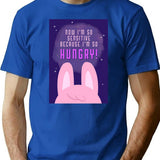 Changbin Hungry Dwaekki Stray Kids Skzoo Skz Premium Heavyweight Cotton T-Shirt - Blue