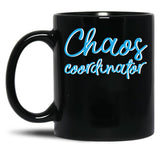 Chaos Coordinator (7) Black Coffee Mug, Gift Coffee Mug - Black