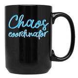 Chaos Coordinator (7) Black Coffee Mug, Gift Coffee Mug