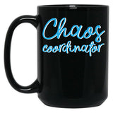Chaos Coordinator (7) Black Coffee Mug, Gift Coffee Mug