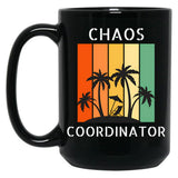 Chaos Coordinator (9) Black Coffee Mug, Gift Coffee Mug