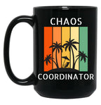 Chaos Coordinator (9) Black Coffee Mug, Gift Coffee Mug