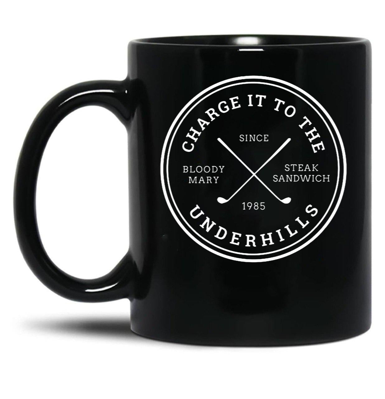 Charge It to The Underhills - Fletch Black Coffee Mug, Gift Coffee Mug