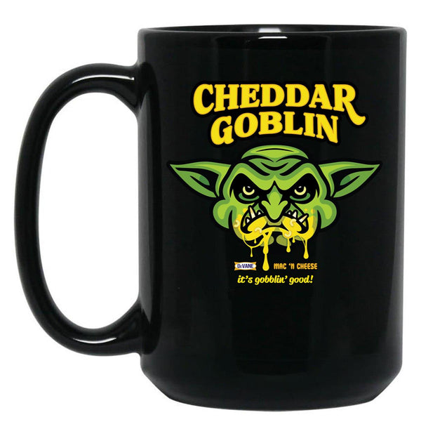 Cheddar Goblin Classic Black Coffee Mug, Gift Coffee Mug - Black