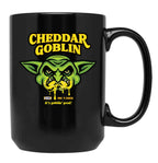 Cheddar Goblin Classic Black Coffee Mug, Gift Coffee Mug