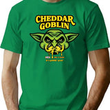Cheddar Goblin Classic Premium Heavyweight Cotton T-Shirt - Green