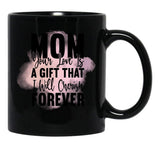 Cherish Forever Mugt-Shirt Black Coffee Mug, Gift Coffee Mug - Black