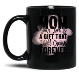 Cherish Forever Mugt-Shirt Black Coffee Mug, Gift Coffee Mug - Black