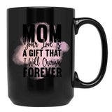 Cherish Forever Mugt-Shirt Black Coffee Mug, Gift Coffee Mug