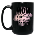 Cherish Forever Mugt-Shirt Black Coffee Mug, Gift Coffee Mug