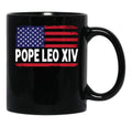 Chicago Pope Leo Xiv (4) Black Coffee Mug - Black