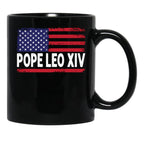 Chicago Pope Leo Xiv (4) Black Coffee Mug - Black