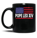 Chicago Pope Leo Xiv (4) Black Coffee Mug