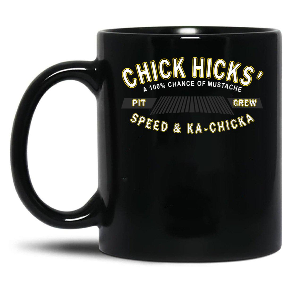 Chick Hicks' Black Coffee Mug, Gift Coffee Mug
