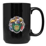 Chief Shopping Officer Black Coffee Mug, Gift Coffee Mug