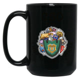Chief Shopping Officer Black Coffee Mug, Gift Coffee Mug