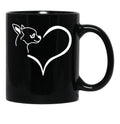 Chihuahua Dog Cute Chihuahuas Pet Funny Chihuahua Black Coffee Mug, Gift Coffee Mug - Black
