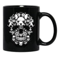 Chihuahua Skull Black Coffee Mug, Gift Coffee Mug - Black