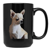 Chihuahua Black Coffee Mug, Gift Coffee Mug