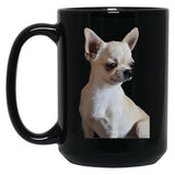 Chihuahua Black Coffee Mug, Gift Coffee Mug