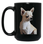 Chihuahua Black Coffee Mug, Gift Coffee Mug