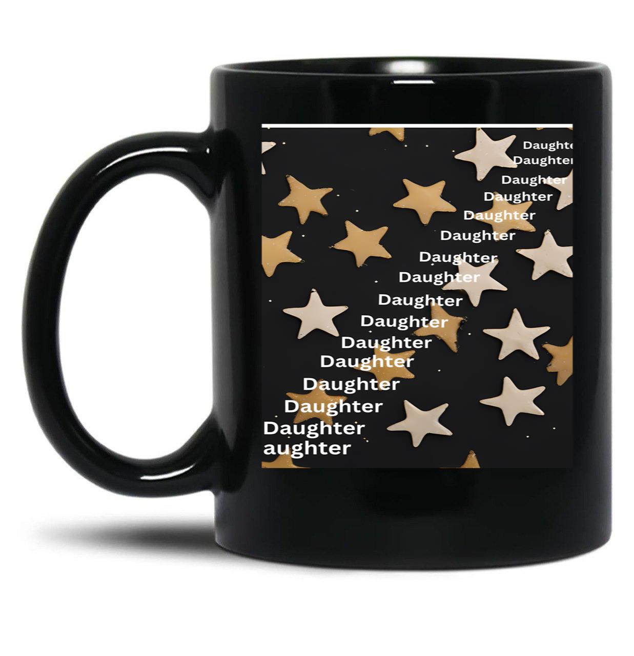 Childhood Black Coffee Mug