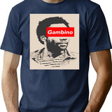 Childish Gambino Vintage T-Shirt for Men & Women, T-Shirts Graphic Tee - Navy
