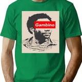 Childish Gambino Vintage T-Shirt for Men & Women, T-Shirts Graphic Tee - Green