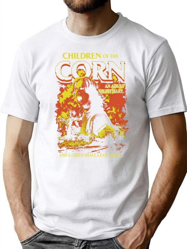 Children of The Corn an Adult Nightmare Premium Heavyweight Cotton T-Shirt - White