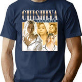 Chishiya Shuntaro Premium Heavyweight Cotton T-Shirt - Navy