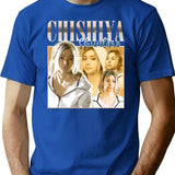 Chishiya Shuntaro Premium Heavyweight Cotton T-Shirt - Blue